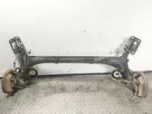 Rear axle beam with reductor