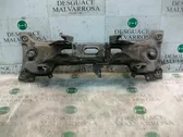 Rear axle beam with reductor