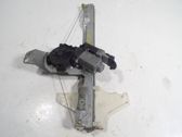 Rear door window regulator with motor