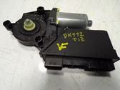 Rear door window regulator with motor
