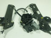 Rear window lifting mechanism without motor