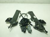 Rear window lifting mechanism without motor
