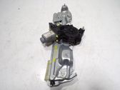 Rear door window regulator with motor