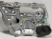 Rear window lifting mechanism without motor