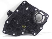 Rear window lifting mechanism without motor