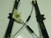 Rear window lifting mechanism without motor