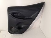 Rear door card panel trim