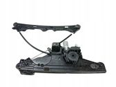 Sliding door window regulator with motor