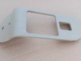 Rear door window switch trim