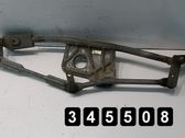 Front wiper linkage and motor