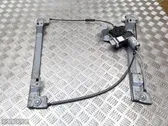 Rear door window regulator with motor