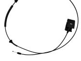 Engine bonnet/hood lock release cable