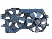 Radiator cooling fan shroud