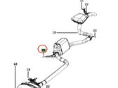 Muffler mount bracket/holder