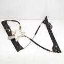 Front door window regulator with motor