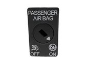 Passenger airbag on/off switch