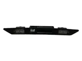 Trunk door license plate light bar