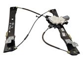Front door window regulator with motor