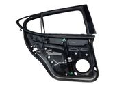 Rear window lifting mechanism without motor