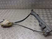 Rear door window regulator with motor