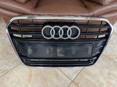 Front bumper upper radiator grill