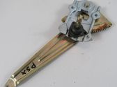 Rear door window regulator with motor