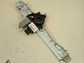 Rear door window regulator with motor