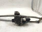 Front wiper linkage and motor