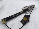 Front window lifting mechanism without motor