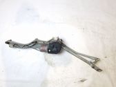 Front wiper linkage and motor