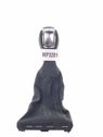 Gear lever shifter trim leather/knob