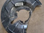Front brake disc dust cover plate