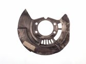 Front brake disc dust cover plate