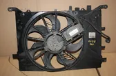 Radiator cooling fan shroud