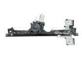 Rear window lifting mechanism without motor