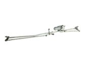 Front wiper linkage and motor