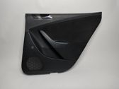 Rear door card panel trim