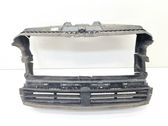 Intercooler air guide/duct channel