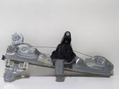 Rear window lifting mechanism without motor