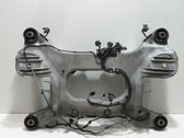 Rear axle beam with reductor