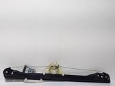 Rear window lifting mechanism without motor