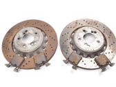 Rear brake disc