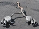 Rear muffler/silencer tail pipe