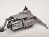 Front wiper linkage and motor
