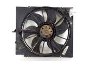 Radiator cooling fan shroud