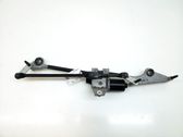 Front wiper linkage and motor