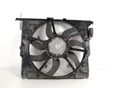 Radiator cooling fan shroud