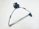 Rear door window regulator with motor