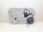 Front door window regulator with motor
