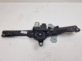 Front door window regulator with motor